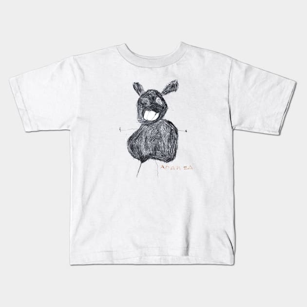 Happy Rabbit Kids T-Shirt by TheBestStore